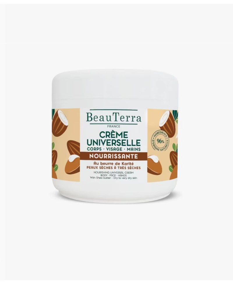 BEAUTERRA CREMA UNIVERSAL NUTRITIVA 400 ML